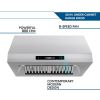 30 inch Under Cabinet Range Hood 900CFM Stainless Steel 9 Speed Gesture&Touch Control