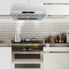 30 inch Under Cabinet Range Hood 900CFM Stainless Steel 9 Speed Gesture&Touch Control