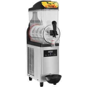 VEVOR Commercial Slushy Machine, 12L 3.2Gal Single Bowl, 50 Cup Margarita, Smoothie, Frozen Drink Maker, 500W