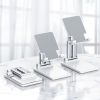 Universal Phone Pad Tablet Foldable Holder; Adjustable for IPad; IPhone; Samsung; and More, fits 4.7-13 Inch Devices