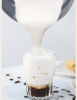 300ml milk heater 450W electric milk foam, cold sparkling chocolate mixer, cold / hot latte cappuccino 360¬∞