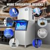 VEVOR Commercial Ice Maker, 400 lbs./24H Ice Making Machine with 330 lbs. Large Storage Bin