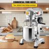 VEVOR Commercial Food Mixer, 15Qt, 850W, 3 Speeds Adjustable 113/184/341 RPM, Heavy Duty 110V with Stainless Steel Bowl