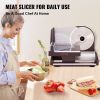 VEVOR 7.5" Commercial Meat Slicer 200W Electric Deli Slicer for Meat, Veggies, & Bread