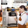 VEVOR Commercial Ice Cream Maker, 22-30 L/H Yield, 2350W Countertop Soft Serve Machine