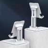 Universal Phone Pad Tablet Foldable Holder; Adjustable for IPad; IPhone; Samsung; and More, fits 4.7-13 Inch Devices