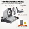 VEVOR 7.5" Commercial Meat Slicer 200W Electric Deli Slicer for Meat, Veggies, & Bread