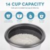 14 Cup Pot-Style Rice Cooker and Food Steamer