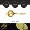 Thyme & Table Handheld Gold Manual Juicer Citrus Squeezer, Luxe Collection