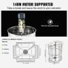 VEVOR Commercial Grade Electric Honey Extractor, 2/4 Frames Honey Spinner Extractor, Stainless Steel Beekeeping Extraction