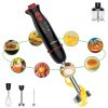 Vavsea Immersion Hand Blender, 12-Speed Multi-Function Handheld Stick Blender with Stainless Steel Blades, Chopper, Beaker, 1000W