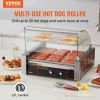 VEVOR Commercial Grade Hot Dog Roller, 11 Rollers, 30 Hot Dogs Capacity