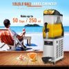 VEVOR Commercial Slushy Machine, 12L 3.2Gal Single Bowl, 50 Cup Margarita, Smoothie, Frozen Drink Maker, 500W