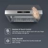 30 inch Under Cabinet Range Hood 900CFM Stainless Steel 9 Speed Gesture&Touch Control