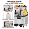 VEVOR Commercial Slushy Machine, 24L, 6.4Gal Two Bowls, 100 Cup Margarita Smoothie Frozen Drink Maker, 640W Stainless-Steel Margarita Machine