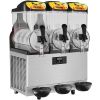 VEVOR Commercial Slushy Machine, 36L/9.6Gal Stainless-Steel Margarita Smoothie Frozen Drink Maker, 535W