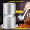 VEVOR Ice Ball Press, 2.4" Commercial grade Ice Ball Maker, Aircraft Al Alloy Ice Ball Press Kit for 60mm Ice Sphere, w/Stainless-Steel Clamp Plate