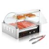 VEVOR Commercial Grade Hot Dog Roller, 11 Rollers, 30 Hot Dogs Capacity