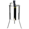 VEVOR Commercial Grade Electric Honey Extractor, 4/8 Frames Honey Spinner Extractor, Stainless Steel Beekeeping Extraction