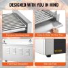 VEVOR Commercial Grade Hot Dog Roller, 11 Rollers, 30 Hot Dogs Capacity