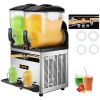 VEVOR Commercial Margarita Machine, 15L, 2 Tanks Slushy Machine, Slushie Machine 1000W, Commercial Margarita Maker