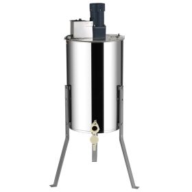 VEVOR Commercial Grade Electric Honey Extractor, 2/4 Frames Honey Spinner Extractor, Stainless Steel Beekeeping Extraction