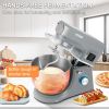 VEVOR 5-IN-1 Stand Mixer; 660W Tilt-Head Multifunctional Electric Mixer with 6 Speeds LCD Screen Timing, 7.4 Qt, Dough Hook