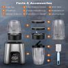 VEWIOR 1000W Personal Blender for Shakes & Smoothies
