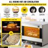 VEVOR Commercial Convection Oven, 66L/60Qt, Half-Size Conventional Oven Countertop, 4-Tier Toaster, 1800W