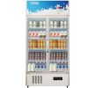 VEVOR Commercial Refrigerator, Display Fridge Upright Beverage Cooler, Glass Door with LED Light for Home, Store, Gym, Office
