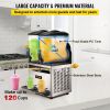 VEVOR Commercial Margarita Machine, 15L, 2 Tanks Slushy Machine, Slushie Machine 1000W, Commercial Margarita Maker