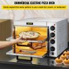 VEVOR Commercial Pizza Oven Countertop, 14" Double Deck Layer, Electric Pizza Oven, 110V 1950W