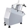 VEVOR 110V Commercial Food Processor 2 Feeding Holes, Electric Vegetable Slicer, 6 Cutting Disks, 1600 RPM, 550W