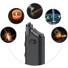 USB Plasma Rechargeable Lighter with Adjustable Telescopic Neck, Flame Free, 10 second auto off