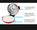 PSQL25RB 1600W Portable Pizza Machine 16 inch Electric Pizza Oven 420 Pizza oven 4 minute Pizza Knob Control Control