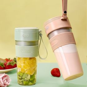 USB Juicer Squeezer with Handle Lemon Squeezer for Orange Squeezer; Portable Design, Easy Clean, NEW, (Color: Pink)