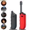 USB Plasma Rechargeable Lighter with Adjustable Telescopic Neck, Flame Free, 10 second auto off