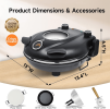 PSP001Cb (LM12DTW) 1200W Portable Mesa Pizza Machine 12 inch Electric pizza oven Single Temperature Pizza Machine 450
